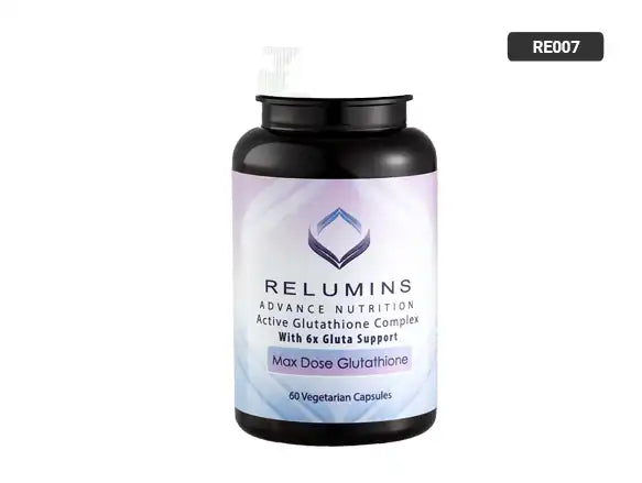 Relumins Advance Nutrition Max Dose Glutathione 60 Capsules in Sri Lanka - SupplementVault.Lk